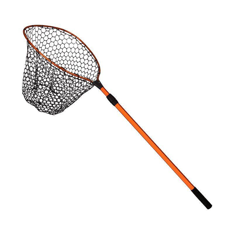 Forellenkescher SAFETY FIRST mit 40cm Netztiefe - SP-Fishing