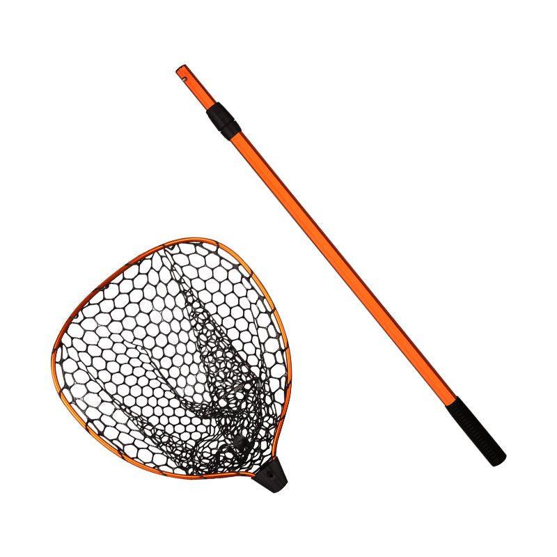 Forellenkescher SAFETY FIRST mit 40cm Netztiefe - SP-Fishing