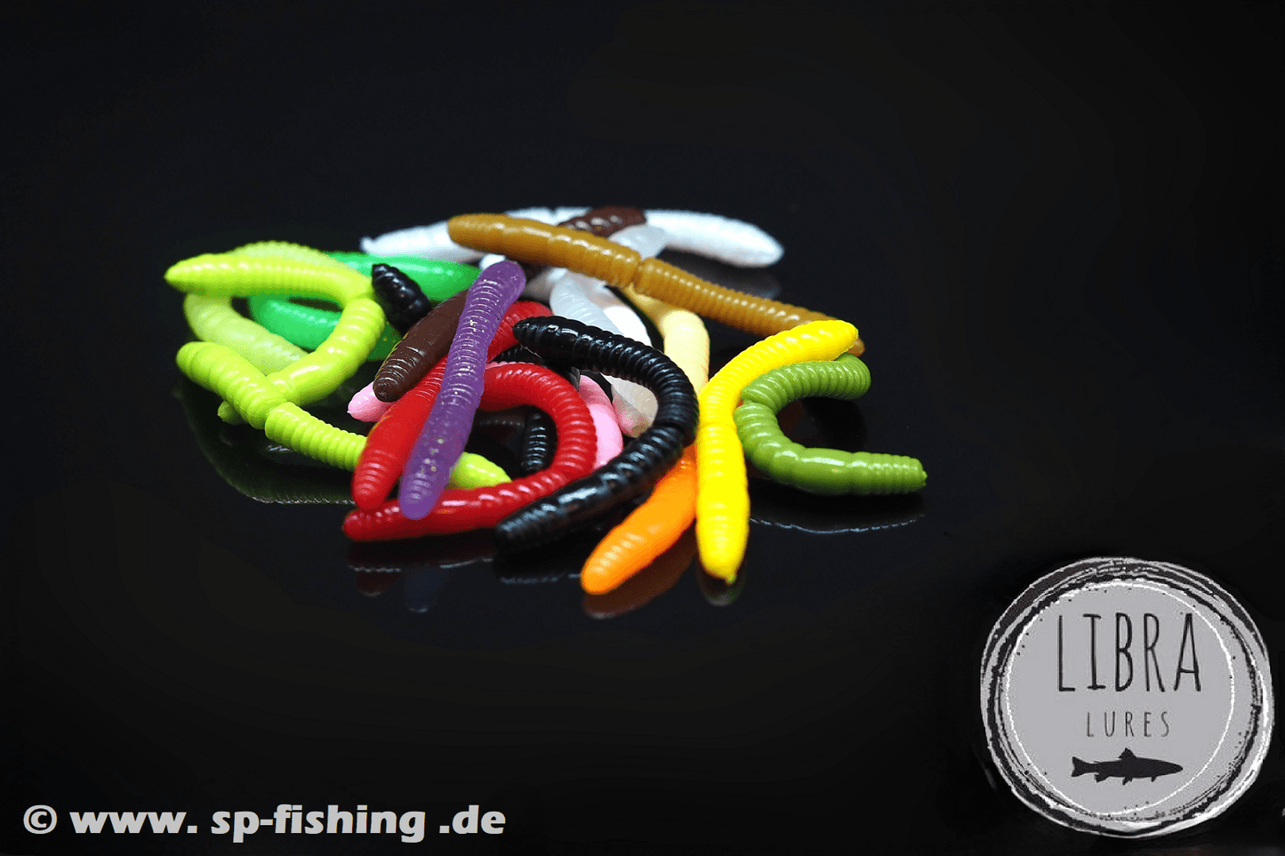LIBRA LURES FATTY D'WORM TOURNAMENT 55mm Aroma Käse - SP-Fishing
