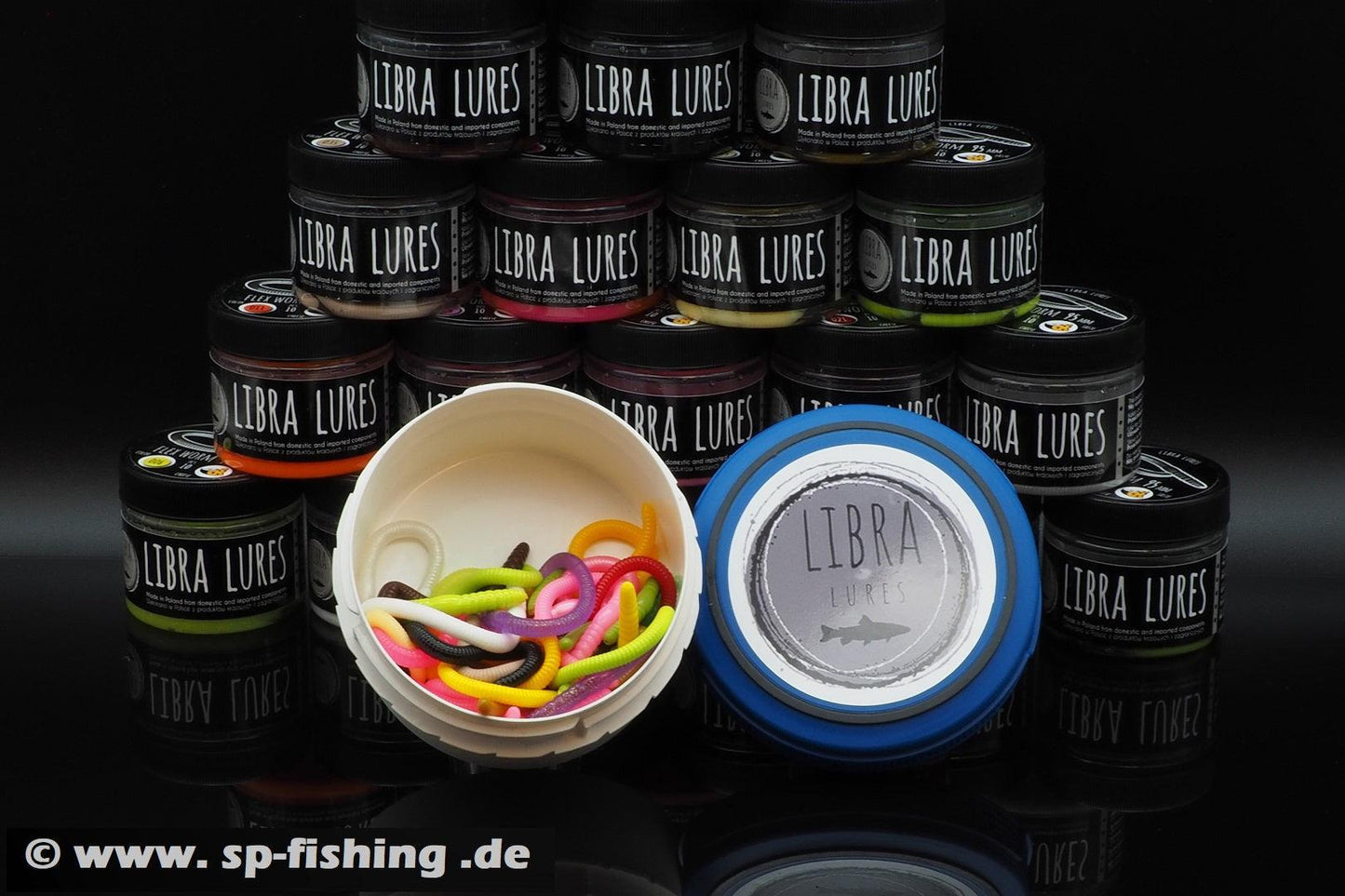 LIBRA LURES FLEX WORM 95mm Aroma Käse - SP-Fishing