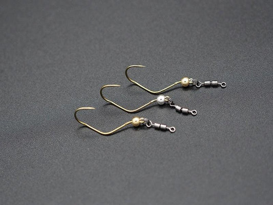 Pro Hooks Flutter Rig 2.0 Haken mit Tungsten Perle - SP-Fishing