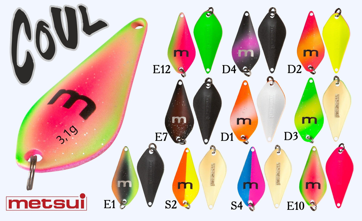 Zemex Mestsui COUL 3.1 g - SP-Fishing