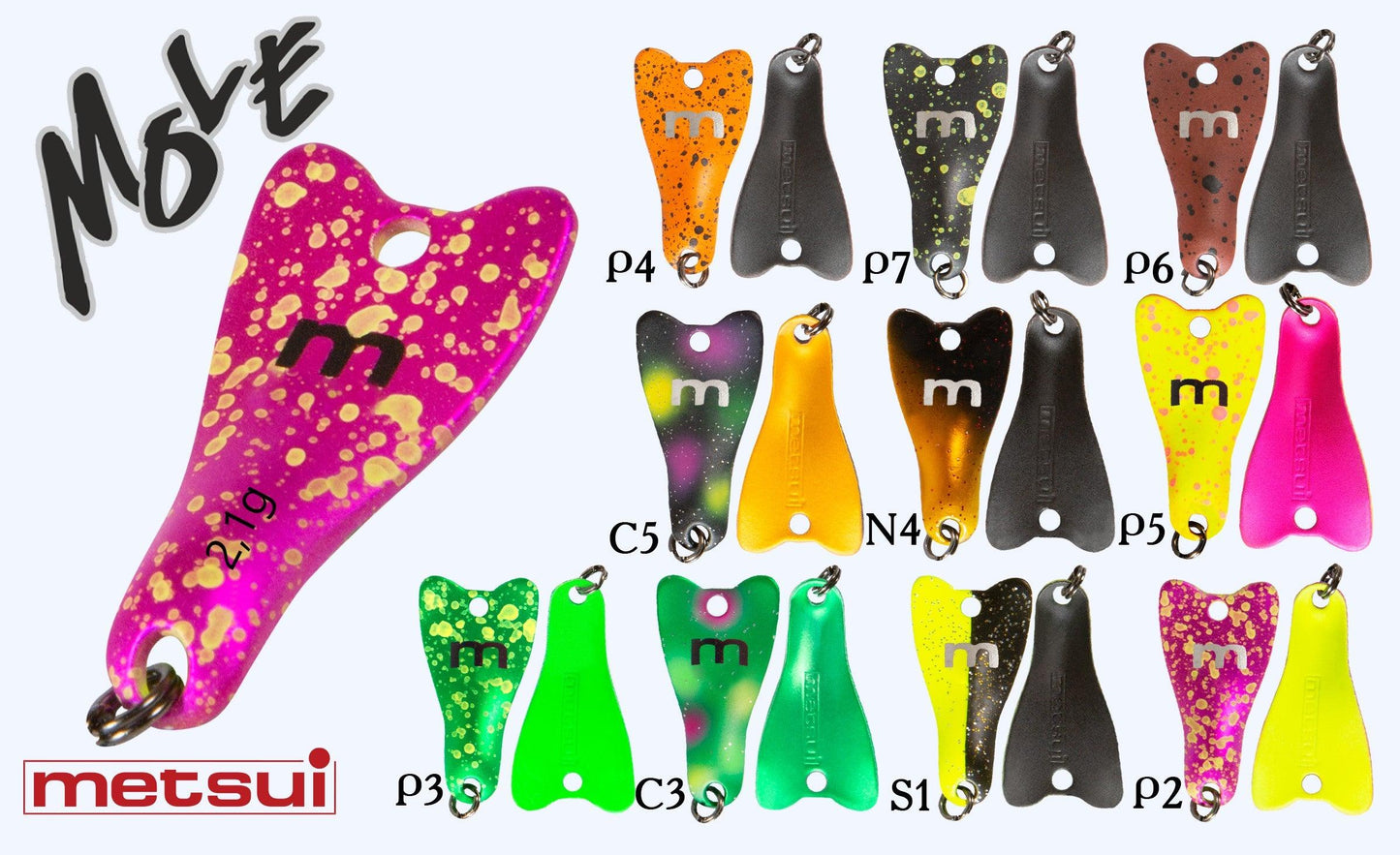 Zemex Mestsui MOLE 2.1 g - SP-Fishing