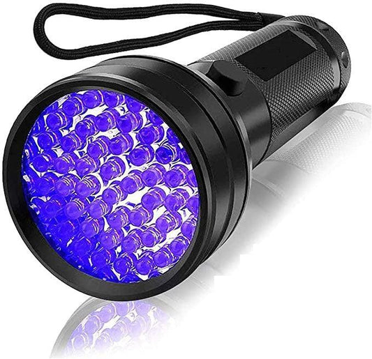 Aluminium 51 LED UV Schwarzlicht Leuchte - Outdoor Taschenlampe - SP-Fishing