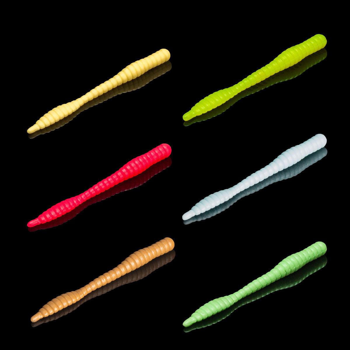 Soorex Pro Worm 80mm Aroma Käse / Knoblauch - SP-Fishing